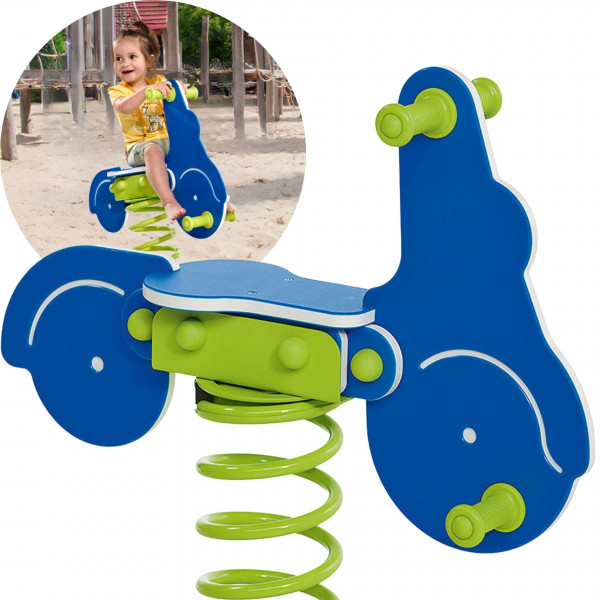 Federwippe Federtier ROLLER - Schaukelwippe für Kinder Privatgarten &amp; Spielplatz DIN EN 1176