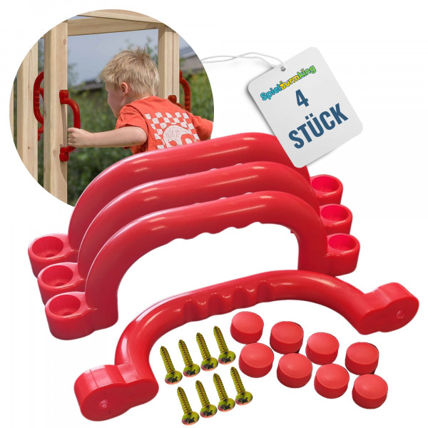 Haltegriffe für Spielturm - Handgriffe FYNN - Sicherheitsgriffe - Klettergriffe aus Kunststoff
