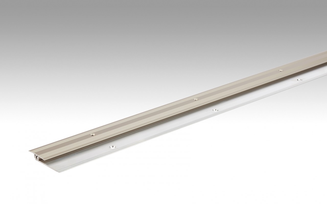 Übergangsprofil Typ 102 (25 bis 7 mm) EdelstahlOberfläche 340 1000 mm