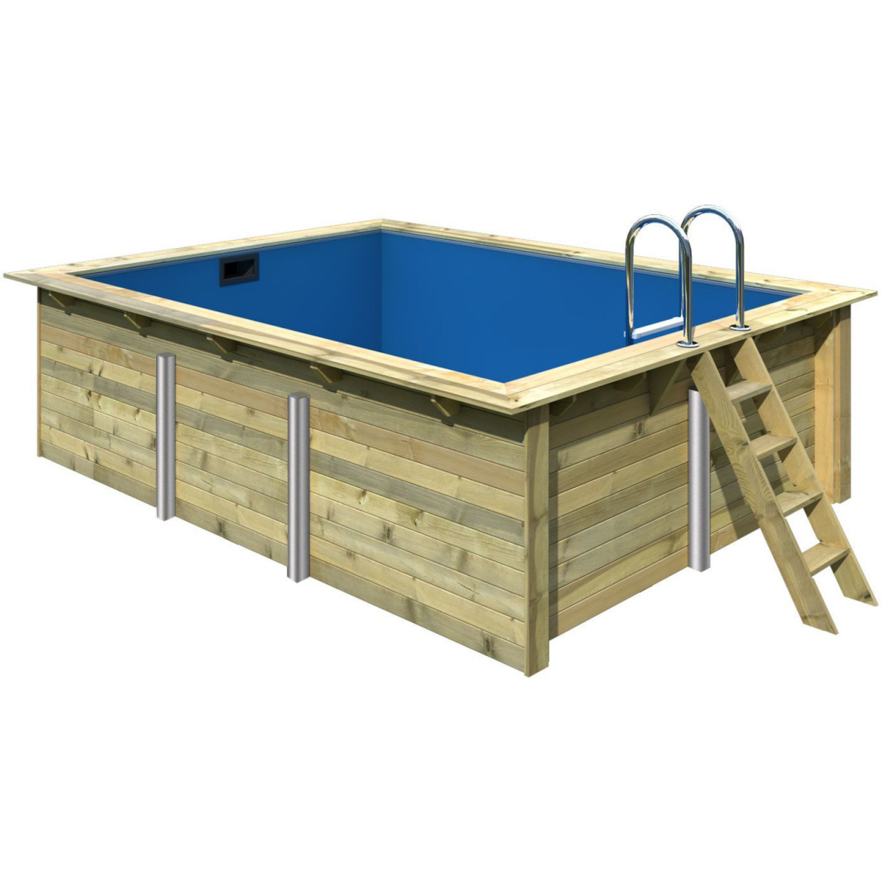 KARIBU Pool, beige, 12700 l