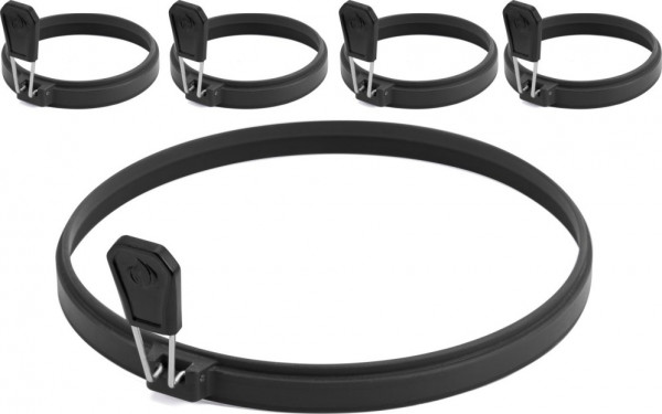 Plancha Silikon-Frühstücksringe