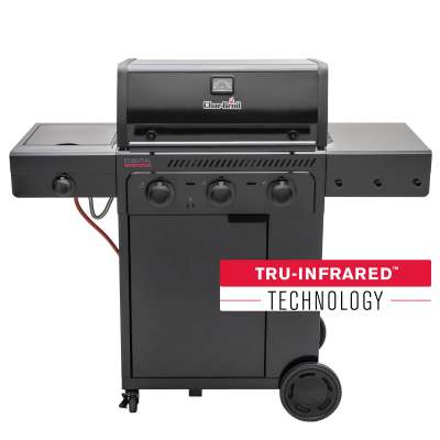 Char-Broil Premium Wetterschutzhaube Für 3-Brenner-Grills & Gusseiserne Grillplatte - Set