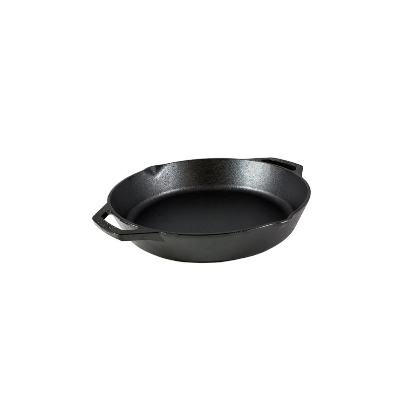 Gusspfanne CAST IRON Ø 25  44 cm Partypfanne & Grillpfanne aus Gusseisen Ø 30 cm