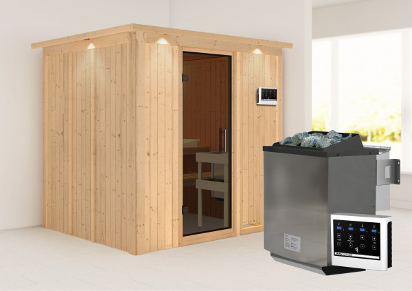 Sauna SODIN 1,96 x 1,7 m