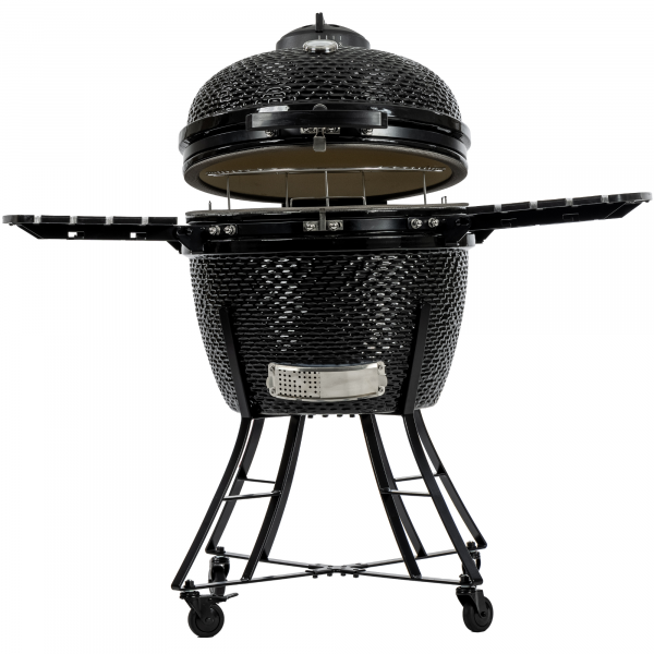 Keramikgrill KAMADO 24B Holzkohlegrill mit Räucherfunktion