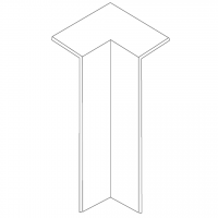 Innenecke selbstklebend Profil 15 MK | 20 PK Fußleiste (4er-Pack) Innenecke selbstklebend Profil 15 MK | 20 PK Fußleiste (4er-Pack)