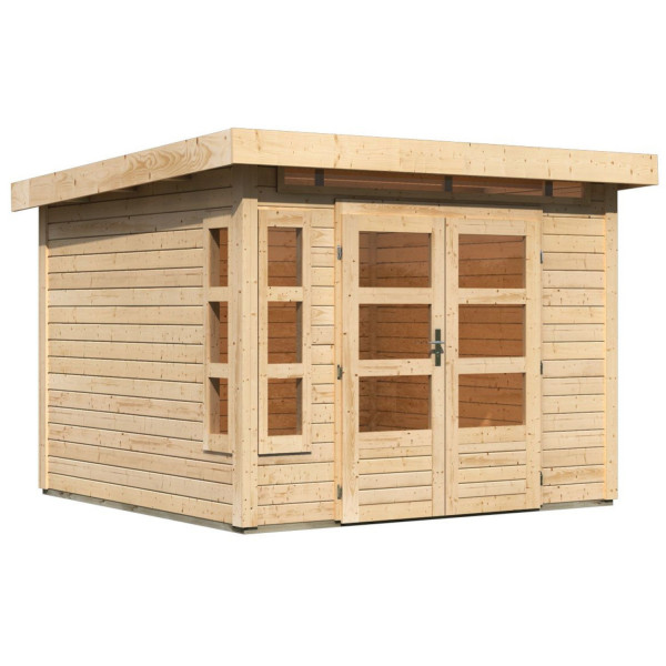 Gartenhaus Holz KASTORF 6 28 mm 2,74 x 2,74 m