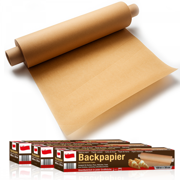 Backpapier 38 cm Großpackung 100, 300, 500 m