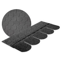 Dachschindeln Biberschwanz 3 m² mit Glasvlieseinlage Dachschindeln Biberschwanz 3 m² mit Glasvlieseinlage