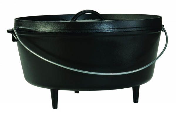 Dutch Oven CAMP mit Deckel Gusseisen