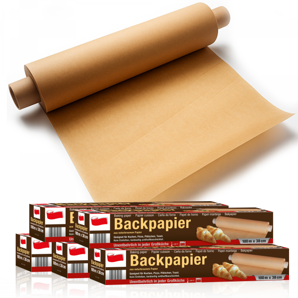 Backpapier 38 cm Großpackung 100, 300, 500 m