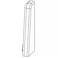 Endkappe Profil 3 PK Fußleiste (Set) Endkappe Profil 3 PK Fußleiste (Set)