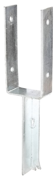 GAH U-Pfostenträger ETA-10 0210 101x200x200x50mm feuerverzinkt mit Betonanker aus T-Eisen