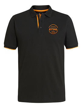 Poloshirt LOGOCIRCLE schwarz XS