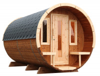 Saunafass TALKE Ø2,35 x 2,80 m Thermoholz Saunafass TALKE Ø2,35 x 2,80 m Thermoholz