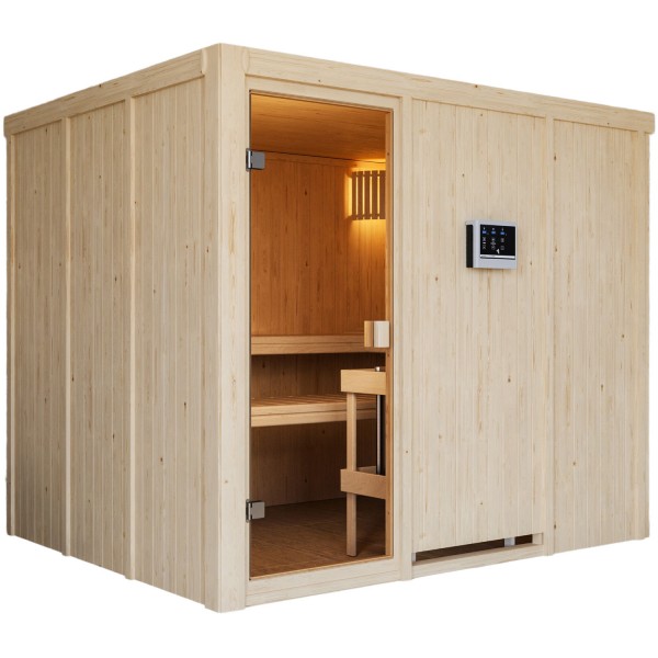 Sauna NYBRO 2,31 x 1,96 m
