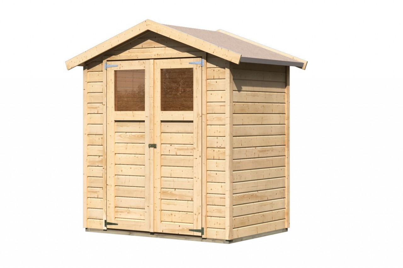 Karibu  Gartenhaus DAHME 1 14 mm 1,80 x 1,23 m 42558