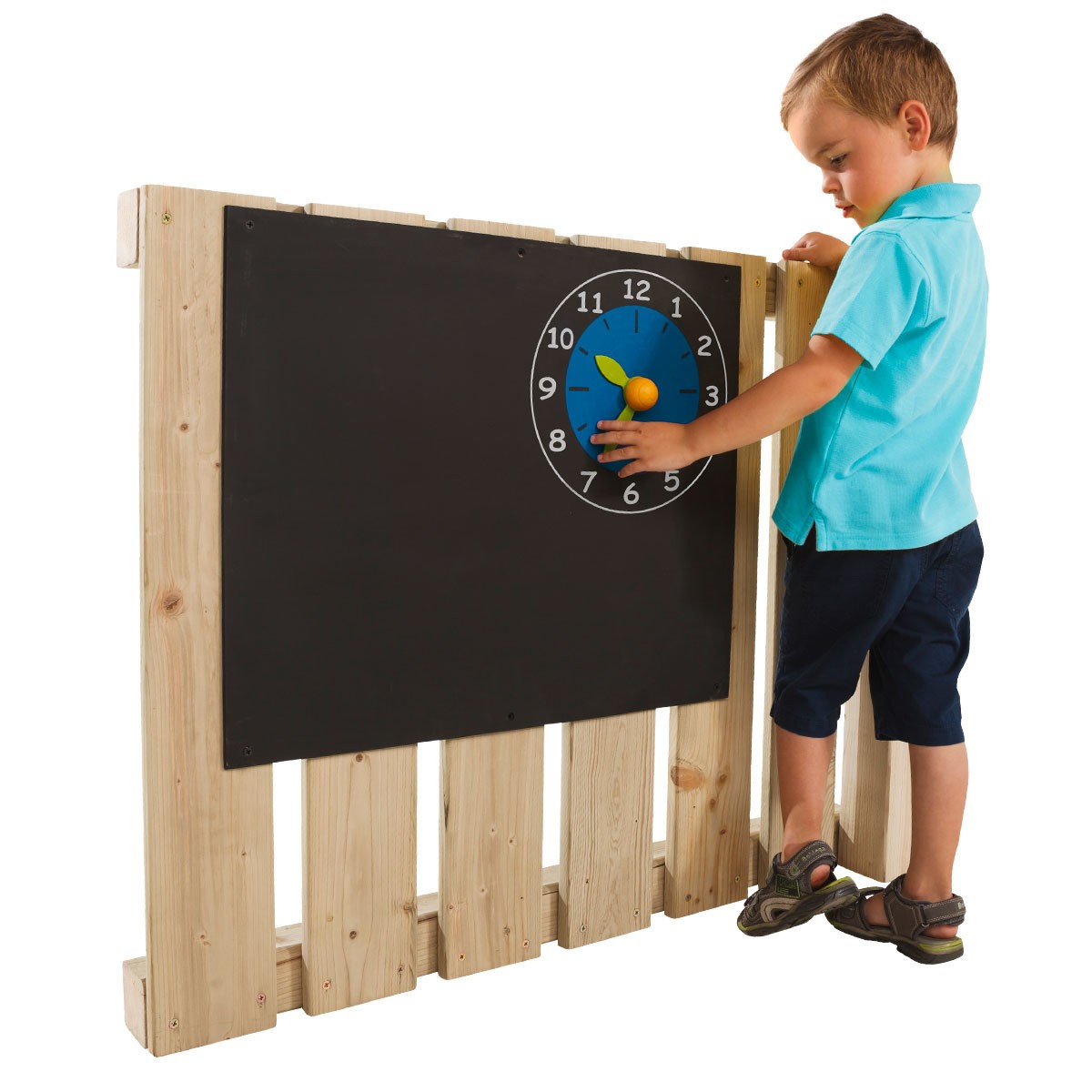 Kbt Play - Kunststoff Kinderspielhaus Zubehör Kreidetafel schwarz