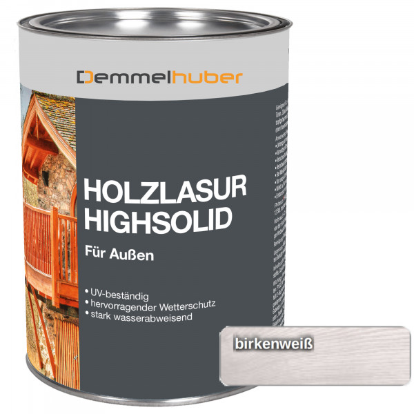 Holzschutzlasur HIGH SOLID