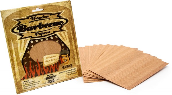 Grillpapier Wooden Papers